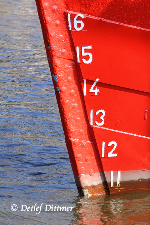 Bug eines Segelschiffes