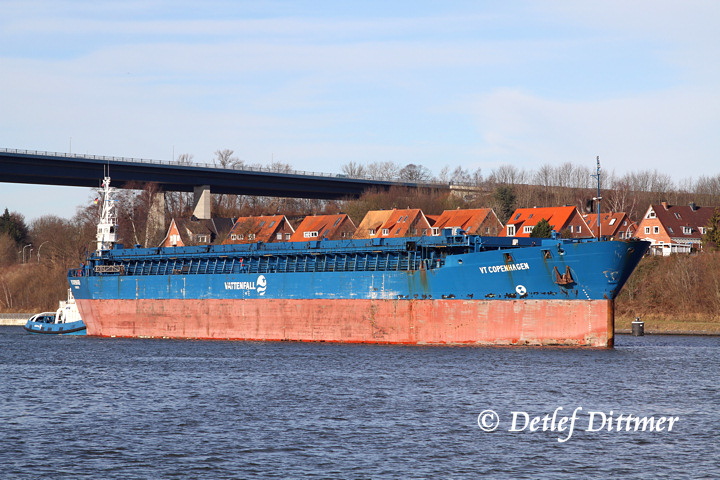 Bulker VT Copenhagen (ohne eigenen Antrieb)