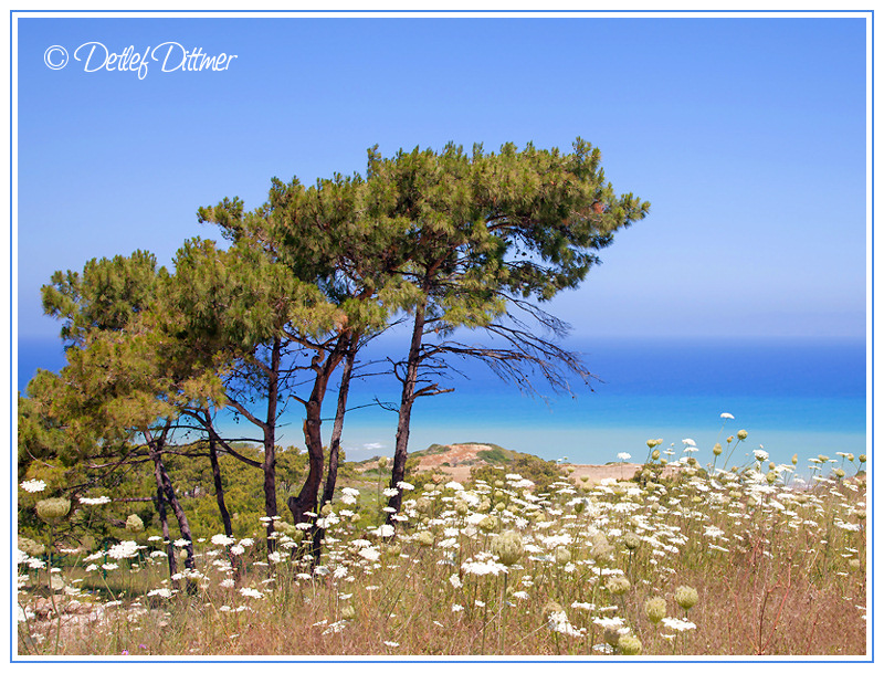 An der Westkste von Rhodos 
