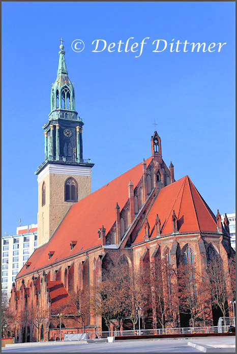 die Marienkirche in Berlin