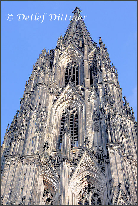 Detailaufnahme vom Klner Dom
