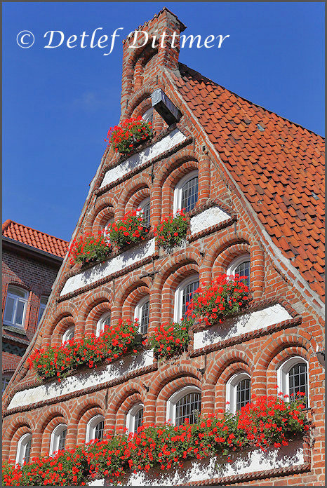 Ein schnes Brgerhaus in Lneburg