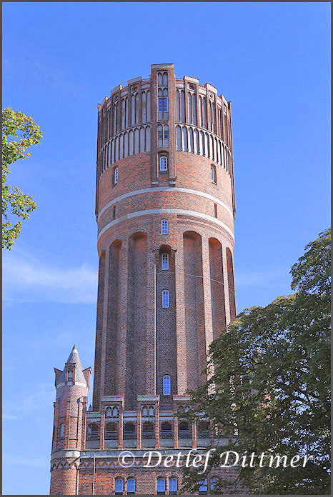 Wasserturm der Hansestadt Lneburg mit Aussichtsplattform