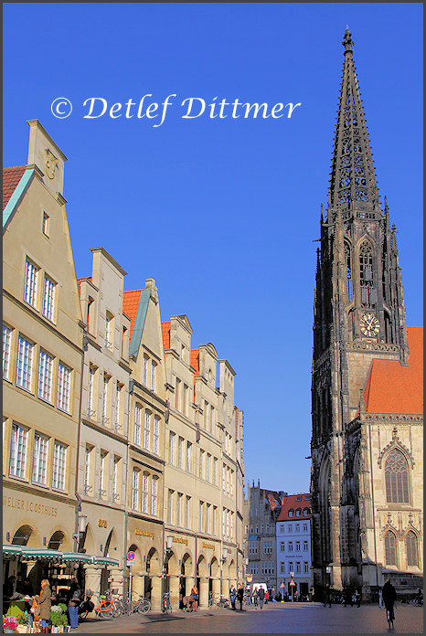 in der Altstadt von Mnster am Prinzipalmarkt