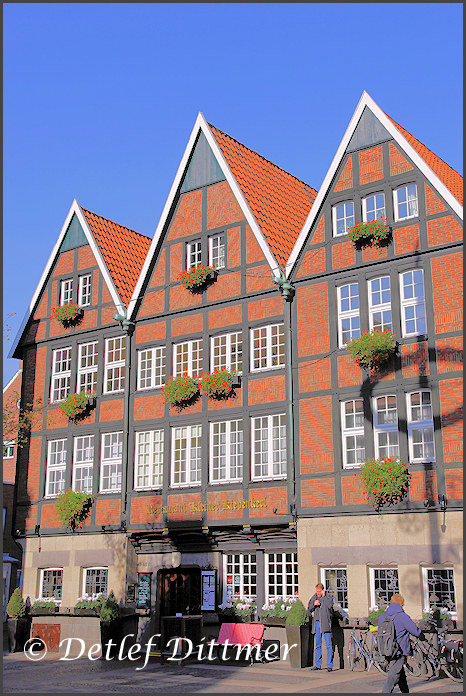 der "Kleine Kiepenkerl" am Spiekerhof in Mnster