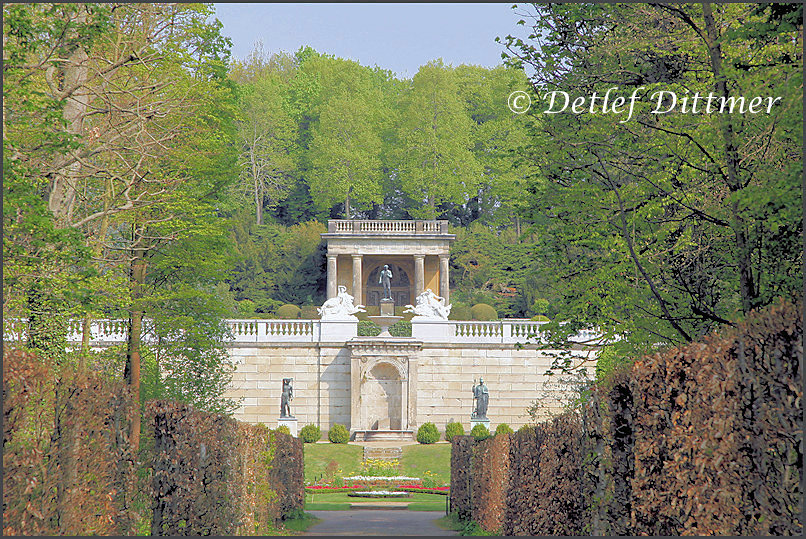 in der Parkanlage von Schloss Sanssouci, Potsdam