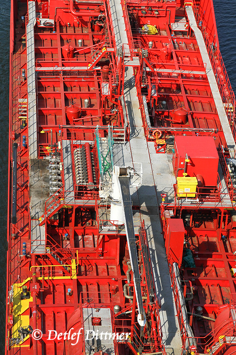 Details eines Tankers