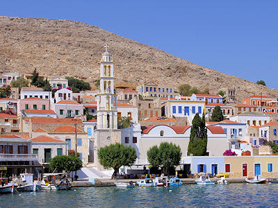 Hafen von Chalki