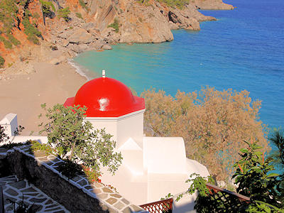 die Marienkirche von Kira Panagia, Karpathos
