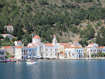 Im Hafen von Kastellorizo